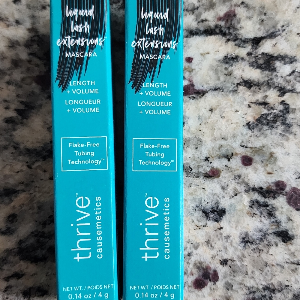 Thrive Cosmetics Mini Travel Brynn Mascara x2